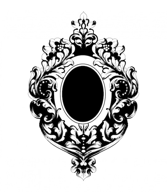 Classic ornamented frame