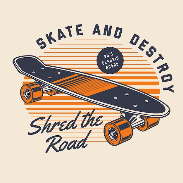 Classic skateboard