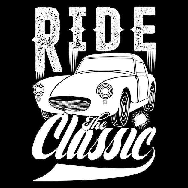 Vector classic t shirt design