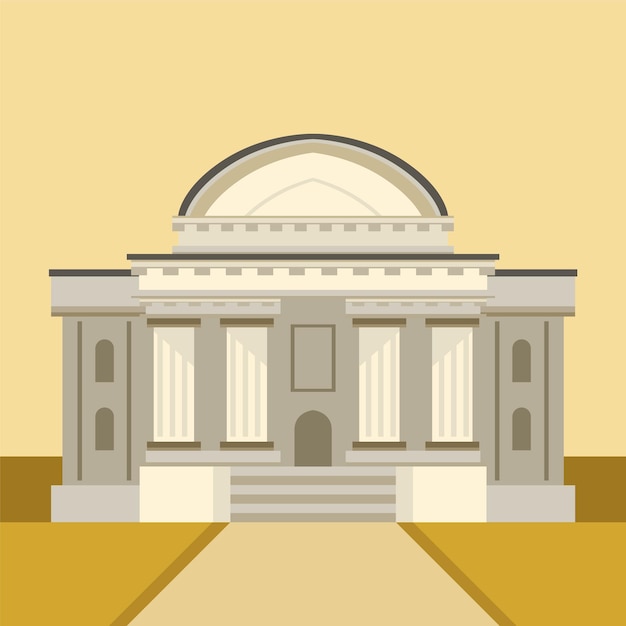 classic theatre building facade