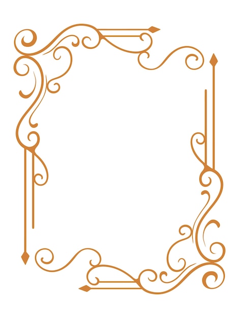 classic vintage carved ornament element design