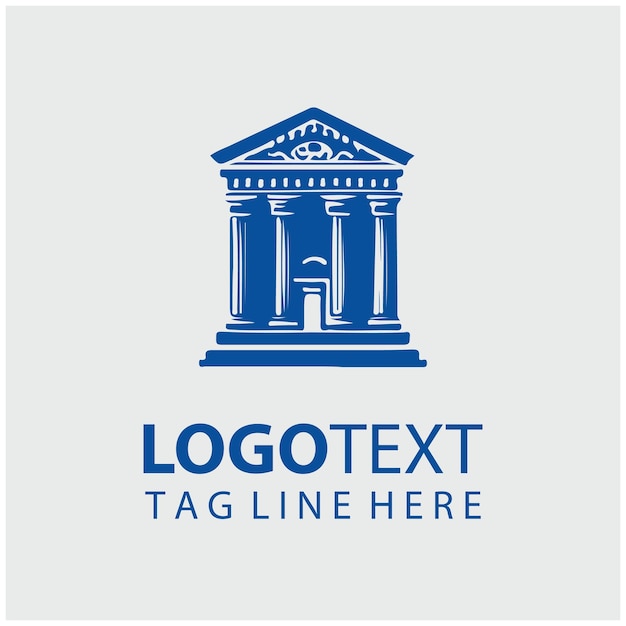 Classical Column Logo Illustrations