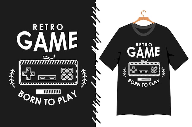 classical game illustration for t shirt design