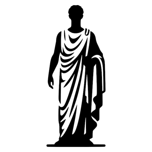 Classical Statue Silhouette