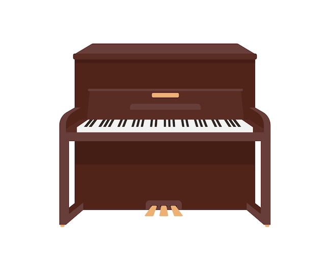 Classical wooden music piano keyboard musical instrument