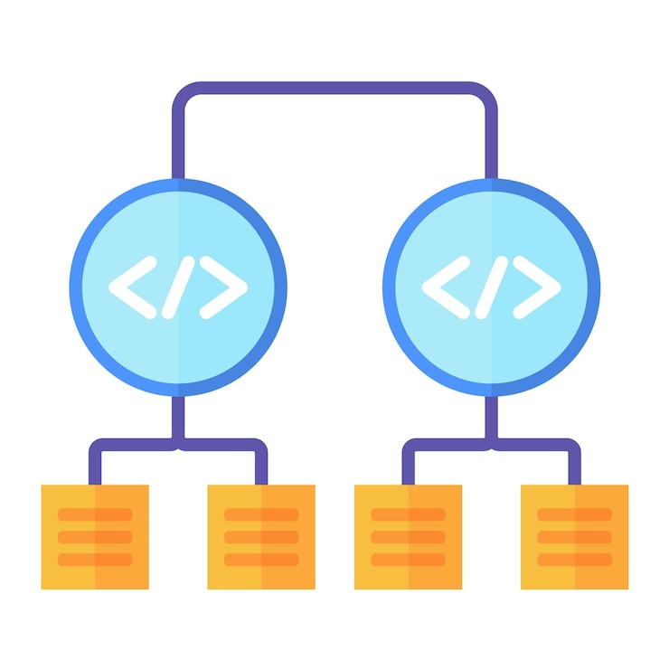 Vector classification flat illustration