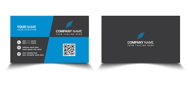 Clean Business Card Design Template