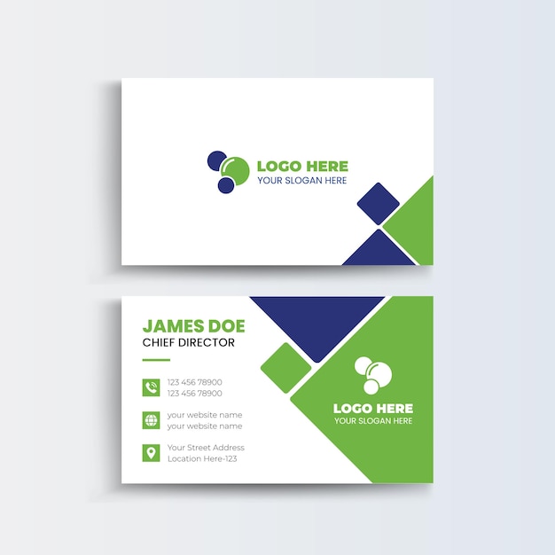 Clean and modern business card design template Cleaning Company Business cards simple minimal