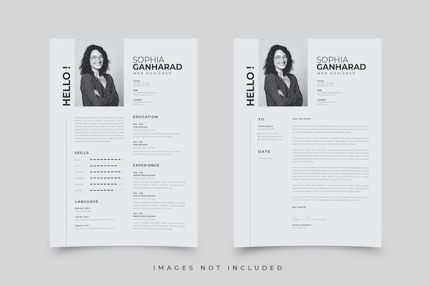 clean resume template