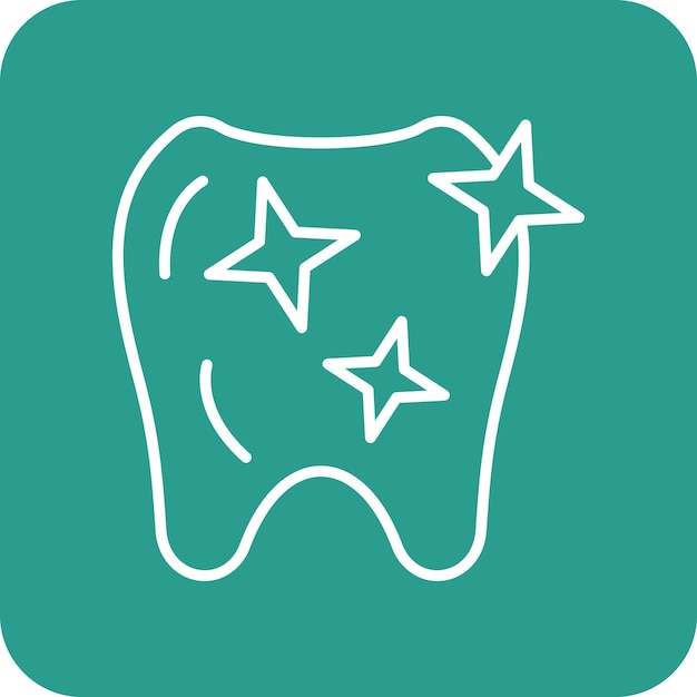 Clean Tooth icon vector image Can be used for Dental Care