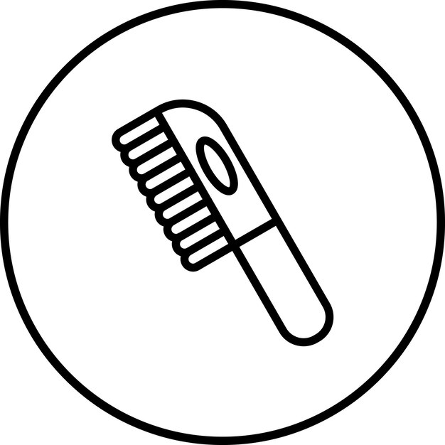 Iconica vettoriale della spazzola di pulizia illustrazione dell'icona di pulizia della casa