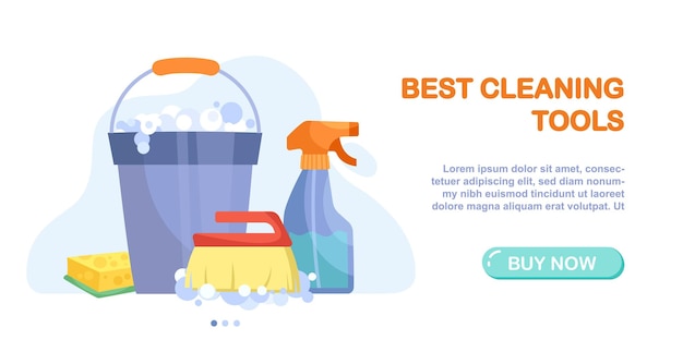 Cleaning landing page