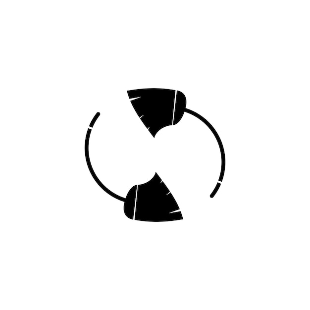 Очистка логотипа и векторного шаблона иллюстрации символов
