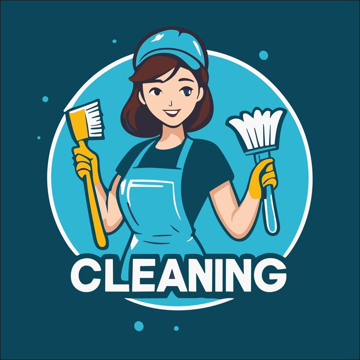 cleaning logo cleaning tools cleaning service