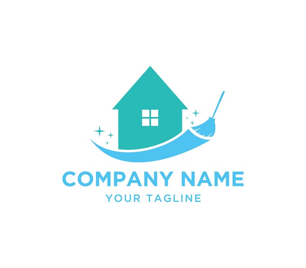 Cleaning Logo Design Template