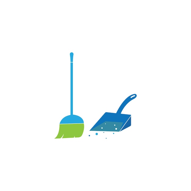 Cleaning logo and symbol ilustration vector template