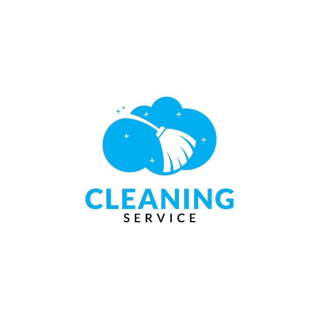 Cleaning Service Business logo design, Eco-Friendly Concept for Interior, Home and Building