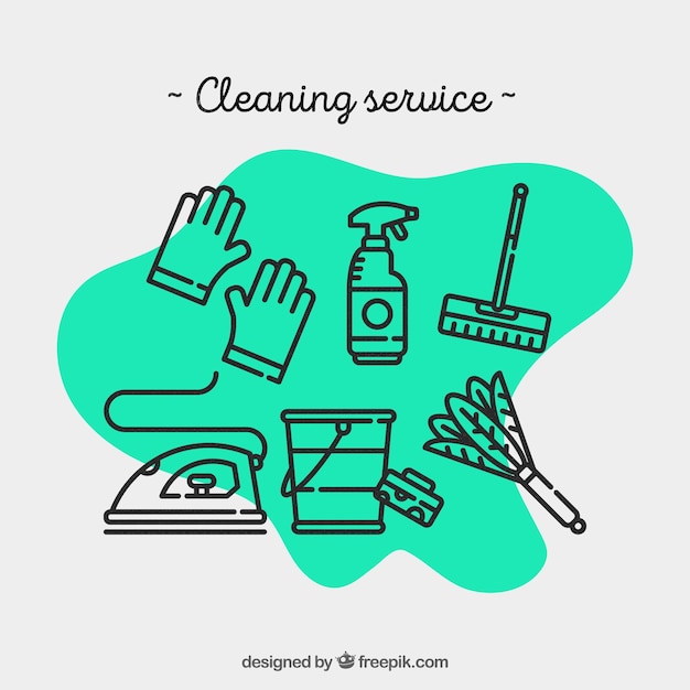 Cleaning service for hospital