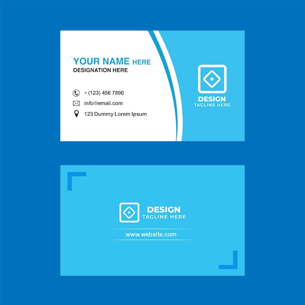 Cleaning Service and Laundry service Business Card Template