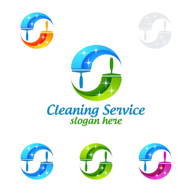 Cleaning Service Logo Design