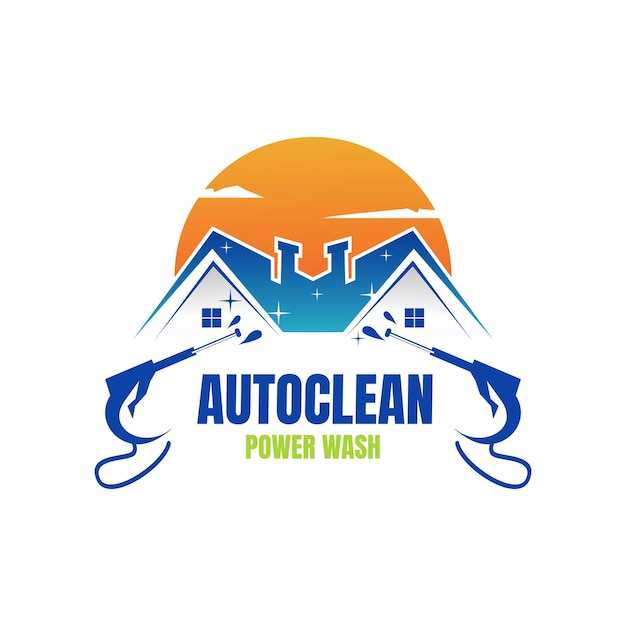 Cleaning Service Logo Vector Template