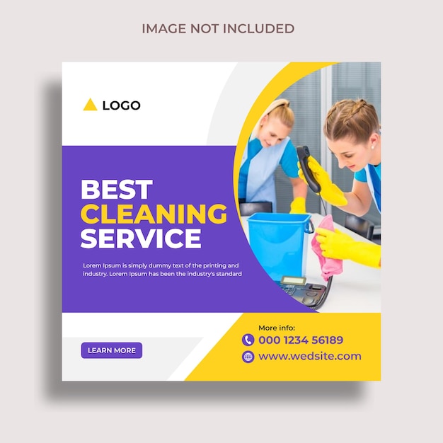 Cleaning service post design