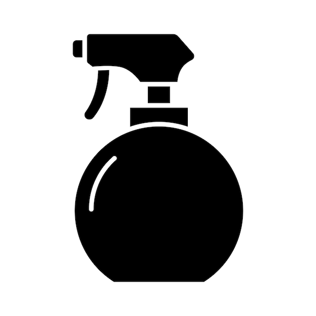 Cleaning spray bottle icon vector on trendy design