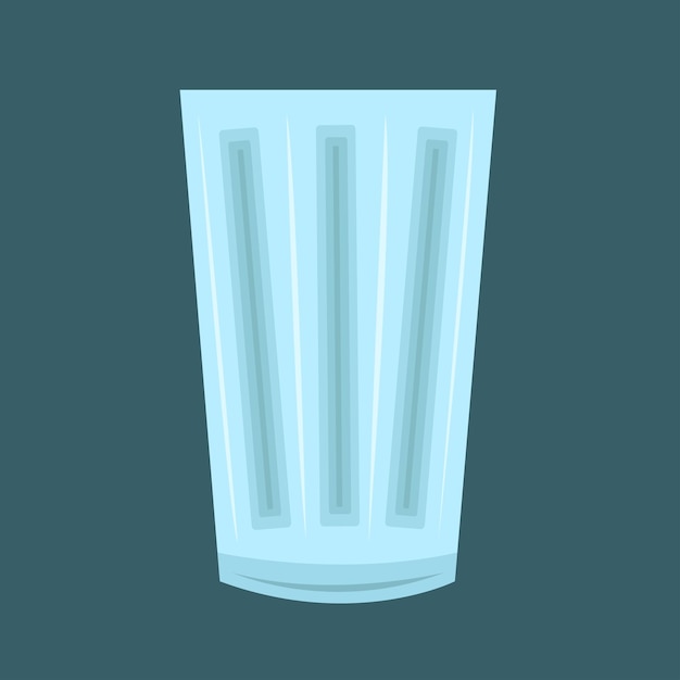 Clear glassware illustration