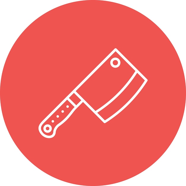 Cleaver icon vector image Can be used for Restaurant