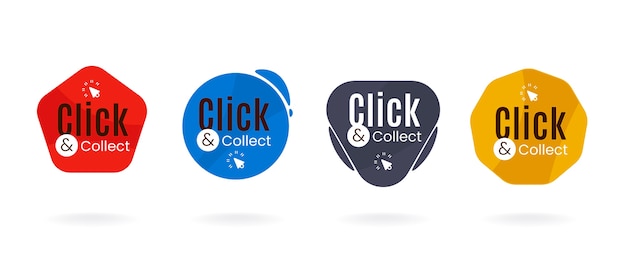 Click and collect button set