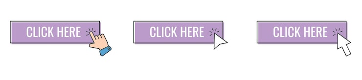 Vector 여기를 클릭하여 커서 아이콘을 클릭하십시오. 벡터 세트 마우스 클릭으로 작업 버튼을 클릭하십시오.