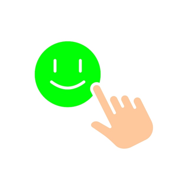 click on the funny emoji line icon communication emoji mood chatting online internet gadget vector color icon on white background for business and advertising