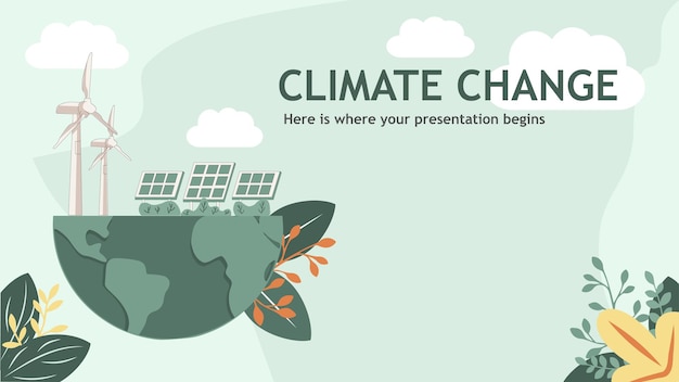 Climate change concept Climate change and save the planet vector world environment day