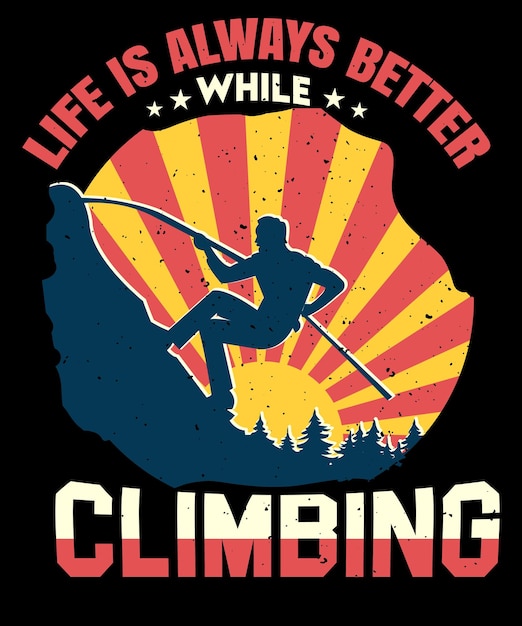 Premium Vector | Climbing