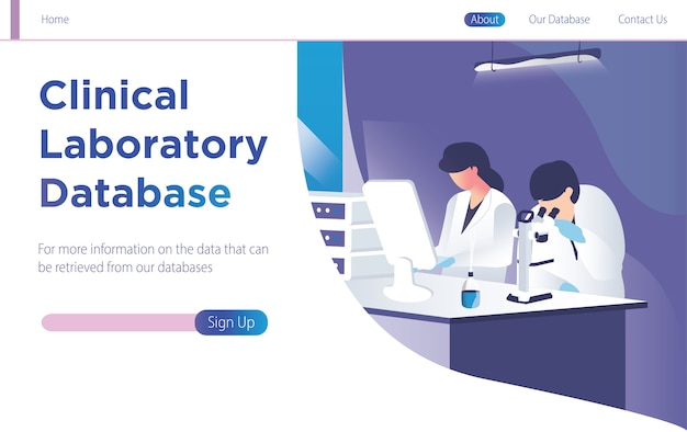 Clinical laboratory database 