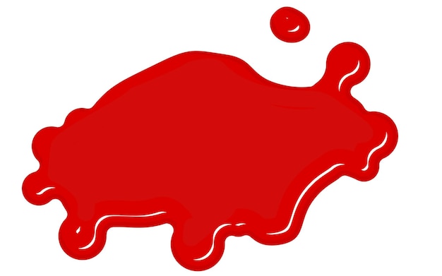 Clip art of dripping blood for Halloween and horror design