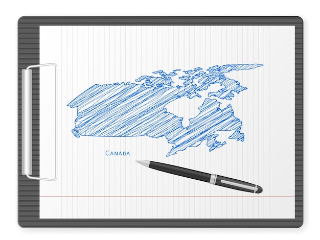 Буфер обмена Карта Канады