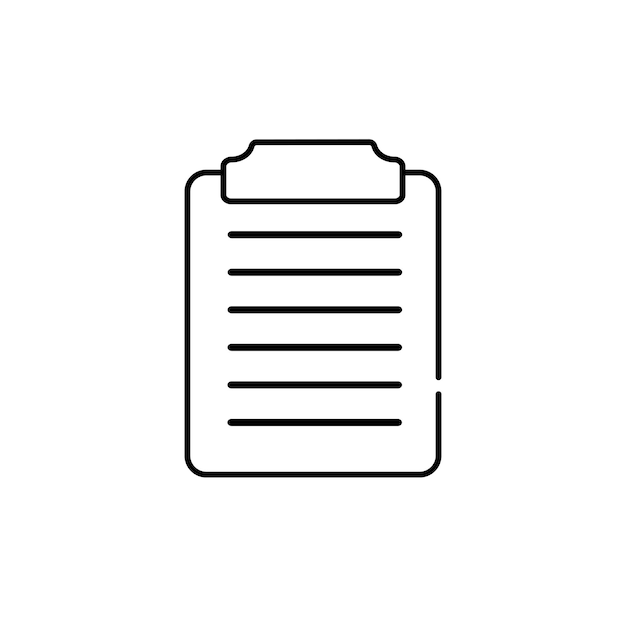 Clipboard Icon