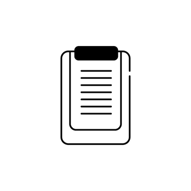 clipboard icon