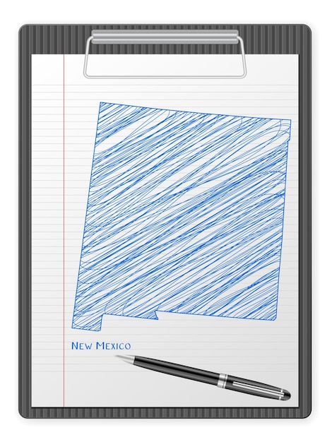clipboard new mexico map