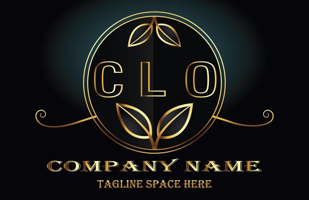 Vector clo letter logo