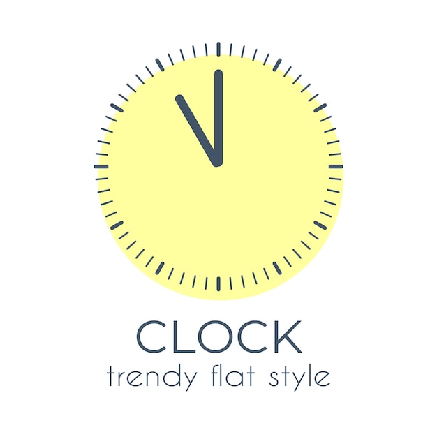 Clock_Face_Icon_Minimalist_Object