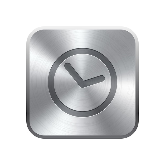 Кнопка со значком часов