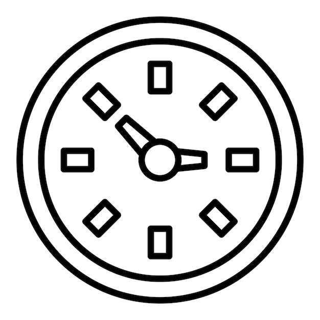 Clock Icon Style