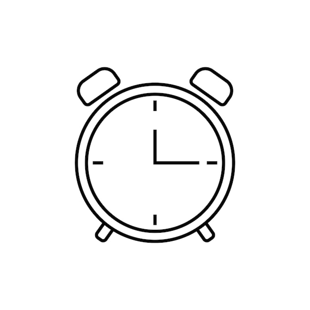 Значок часов Концепция управления временем Векторная иллюстрация может быть использована для компоновки рабочего процесса и т.д.