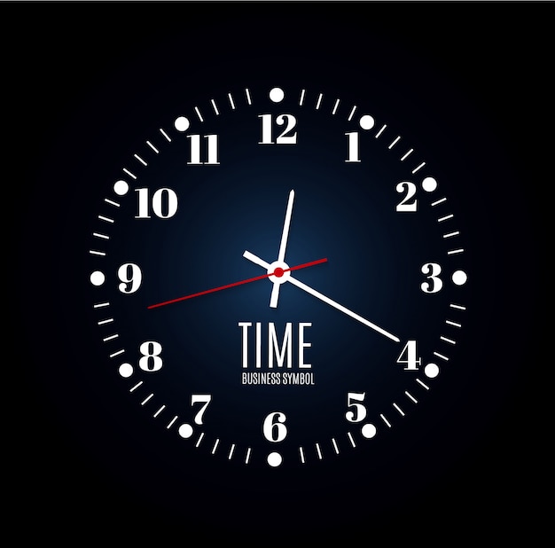 Vector clock timer illustration