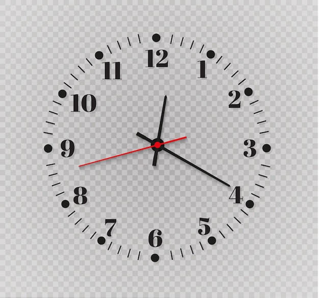 Vector clock timer illustration