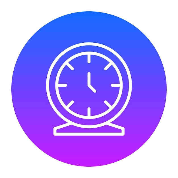 Clock Vector Illustration