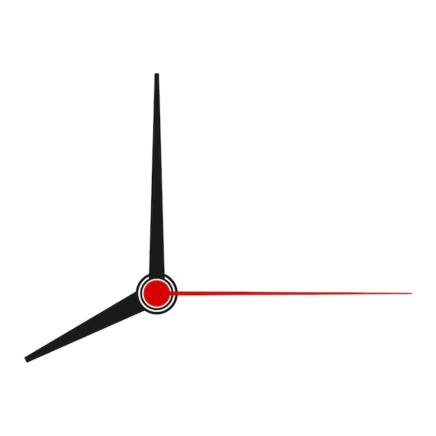 Дизайн векторной иллюстрации значка часового механизма