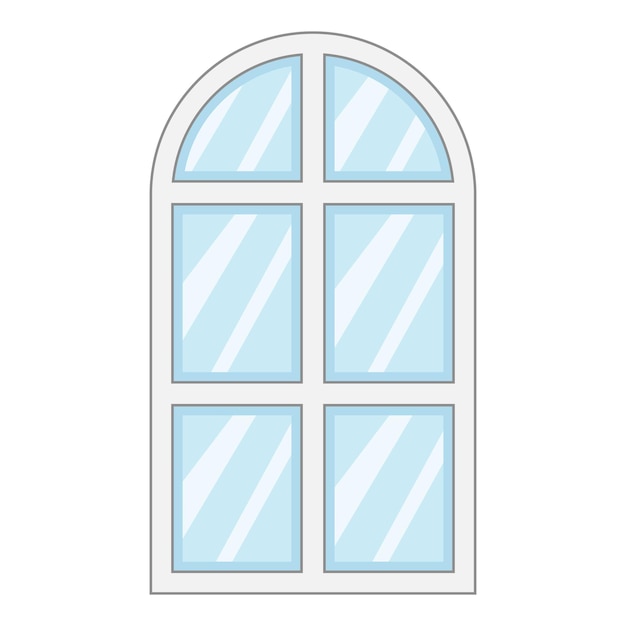 Vector close window frame icon cartoon illustration of close window frame vector icon for web